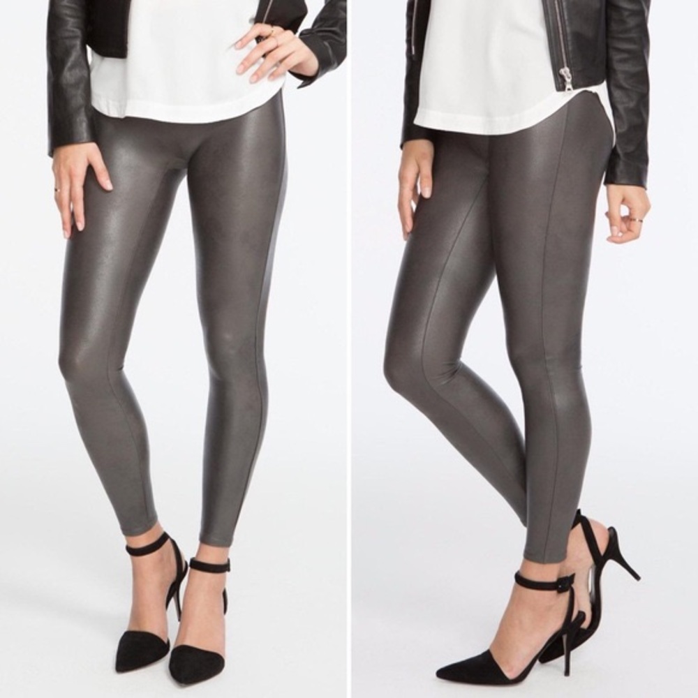Faux leather Grey Spanx